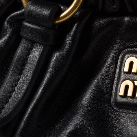 Black Joie Nappa Leather Bag 